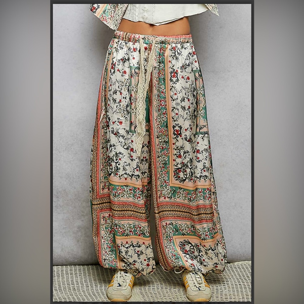 Pol Floral Patterned Two-Piece Set - image 7